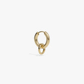 Awe Inspired Earrings 14K Yellow Gold Vermeil / Single The Charm Earring
