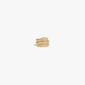 Awe Inspired Earrings 14K Yellow Gold Vermeil Snake Ear Cuff