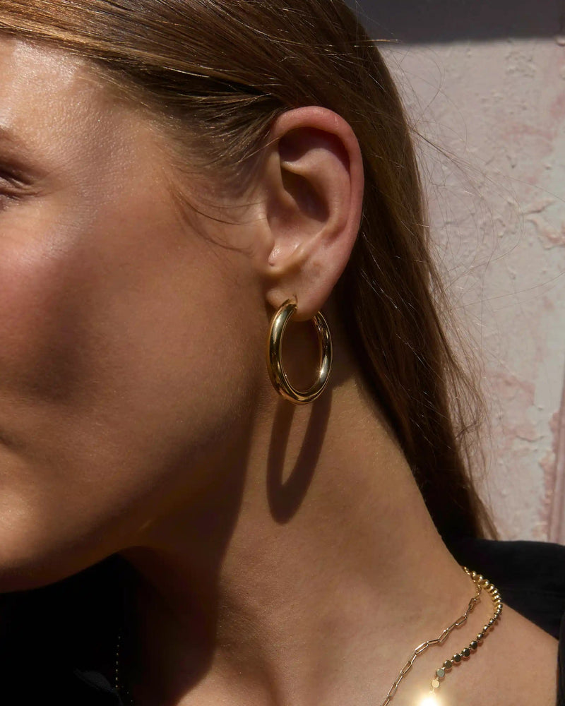 Awe Inspired Earrings 32MM Classic Hoops