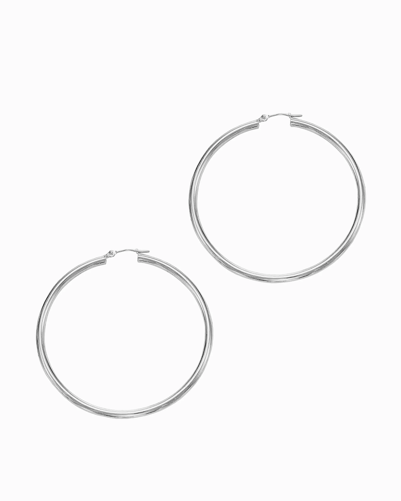 Awe Inspired Earrings 50MM Hoops