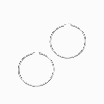 Awe Inspired Earrings 50MM Hoops