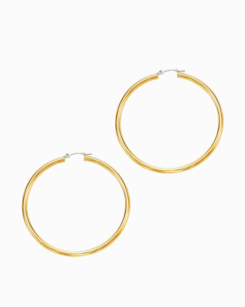 Awe Inspired Earrings 50MM Hoops