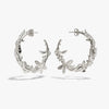 Awe Inspired Earrings 925 Sterling Silver / Large Secret Forest Hoops