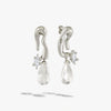 Awe Inspired Earrings 925 Sterling Silver Petal Drop Earrings
