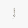 Awe Inspired Earrings 925 Sterling Silver / Single Prism Huggies