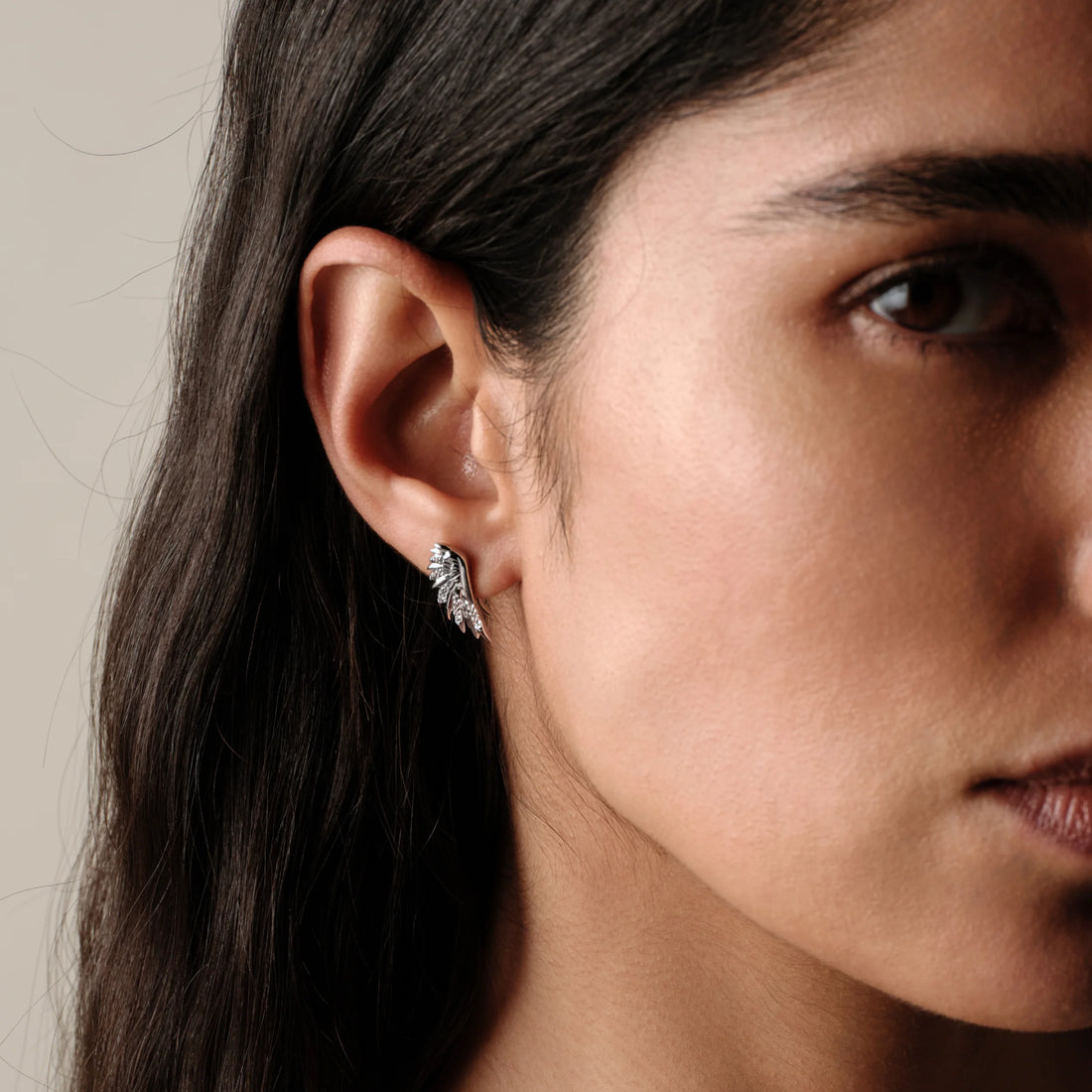 Awe Inspired Earrings Angel Wing Ear Climber