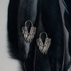 Awe Inspired Earrings Angel Wing Huggies