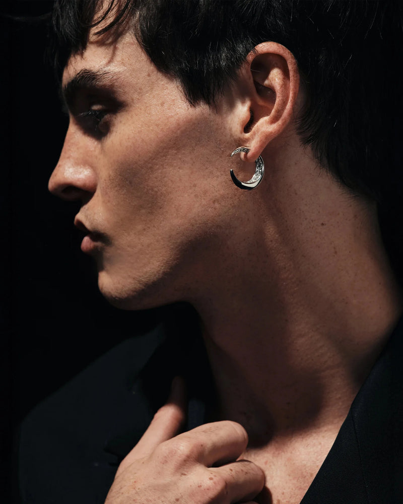 Awe Inspired Earrings Crescent Moon Earrings