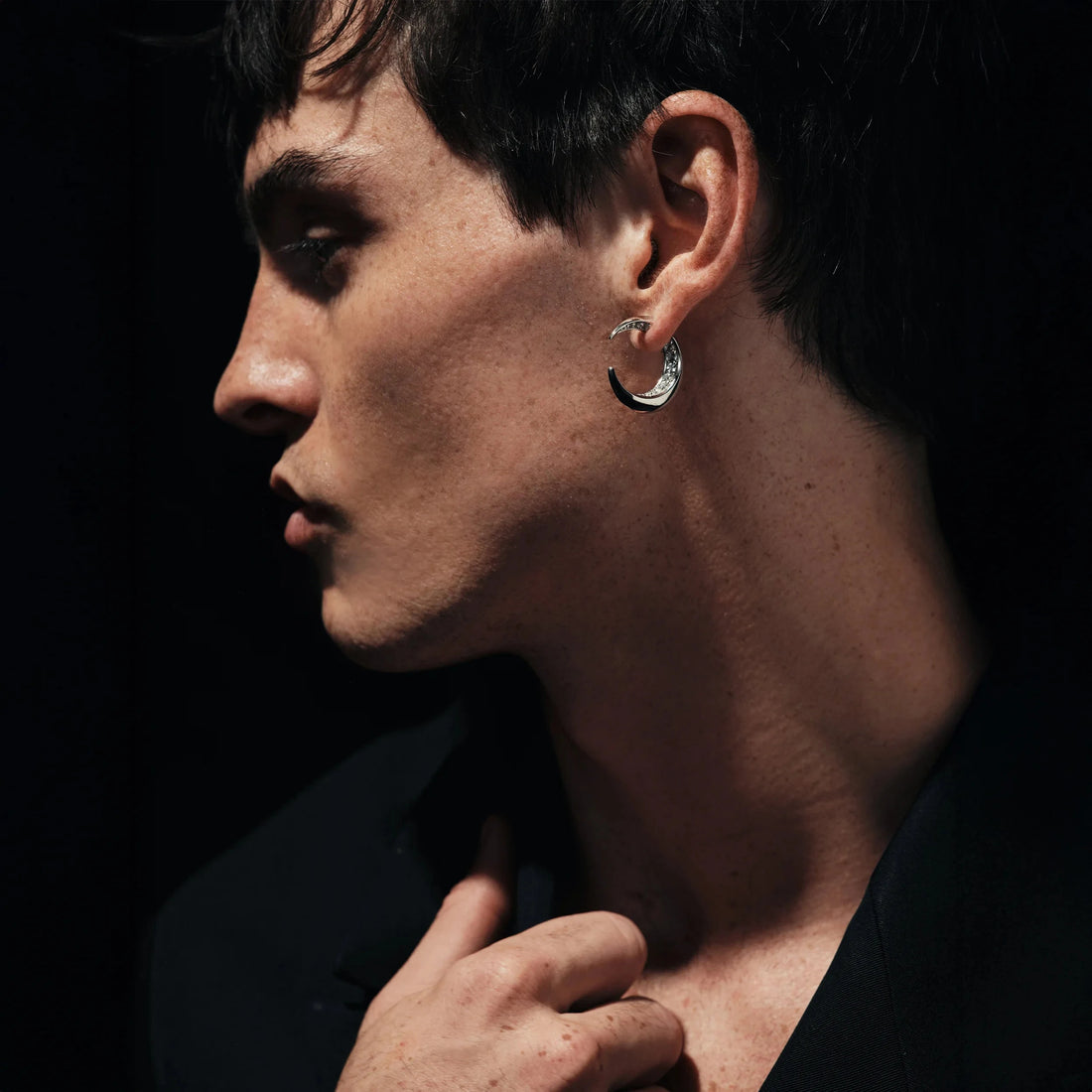 Awe Inspired Earrings Crescent Moon Earrings