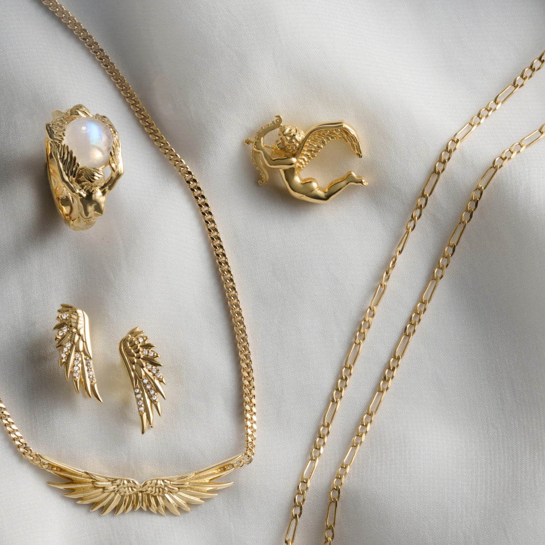 Awe Inspired Earrings Cupid Ear Cuff