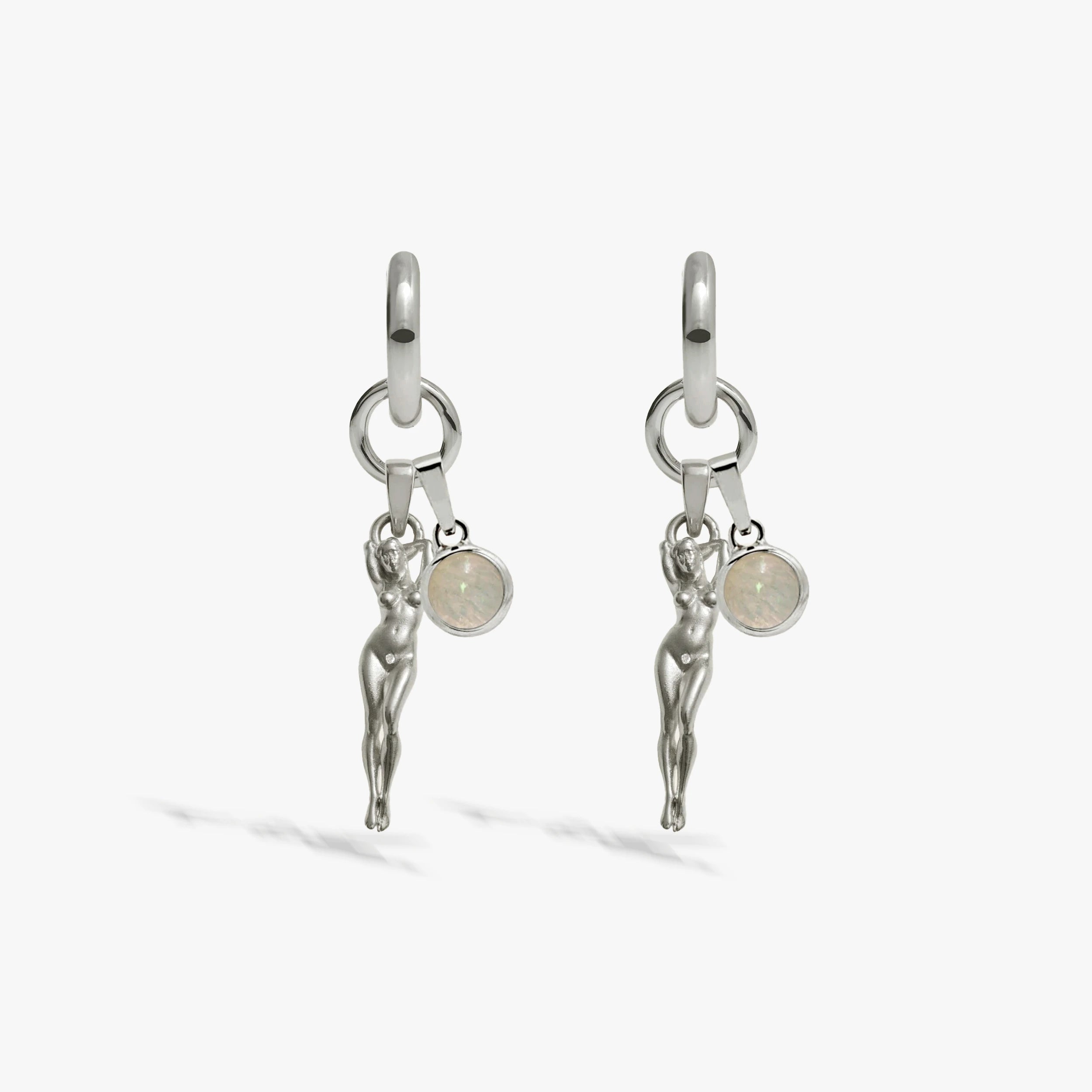 Awe Inspired Earrings Divine Feminine Charm Earring