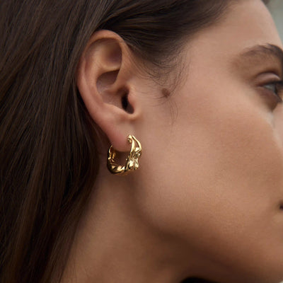 Awe Inspired Earrings Divine Feminine Hoops