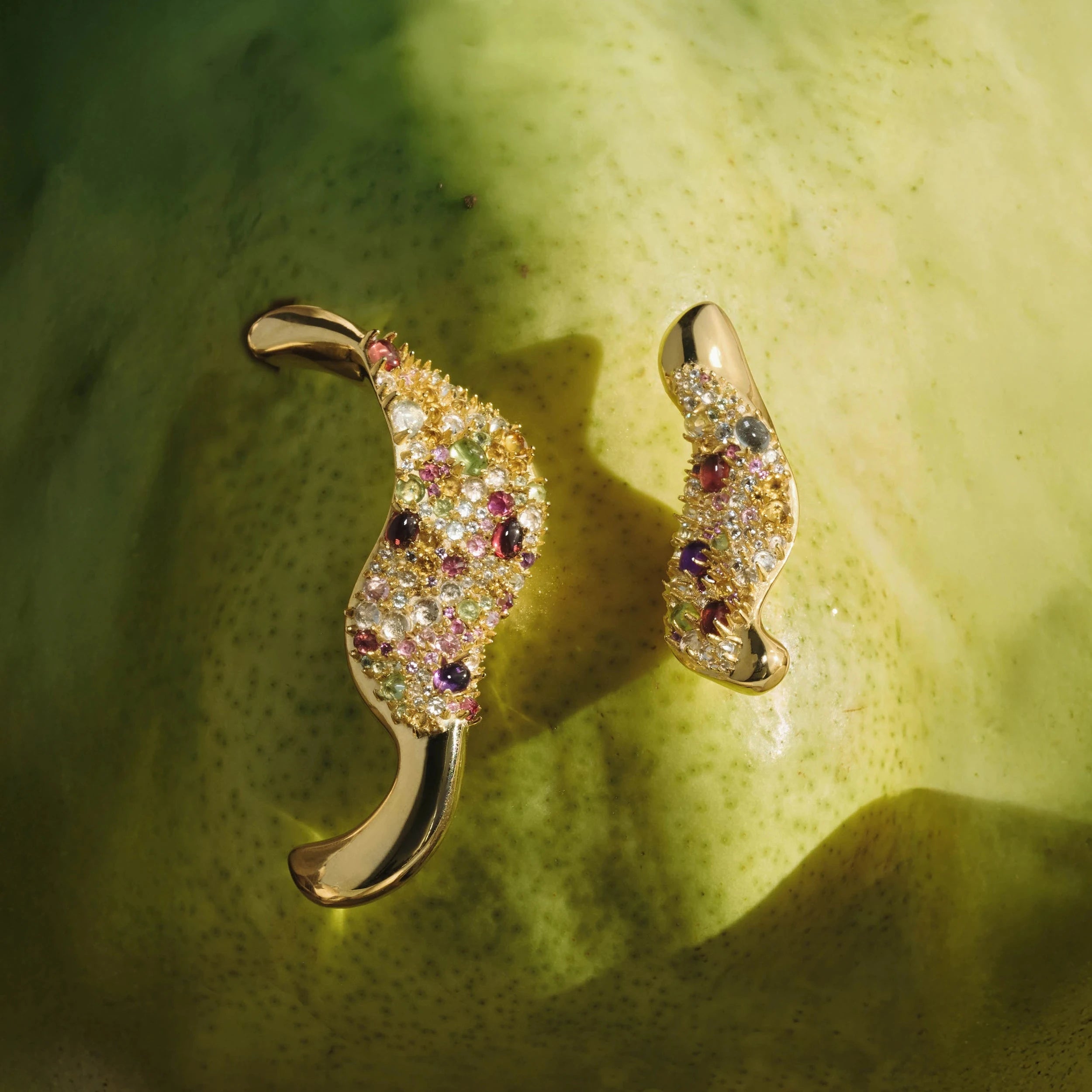 Awe Inspired Earrings Earring - CS - Asymmetrical- Spiky