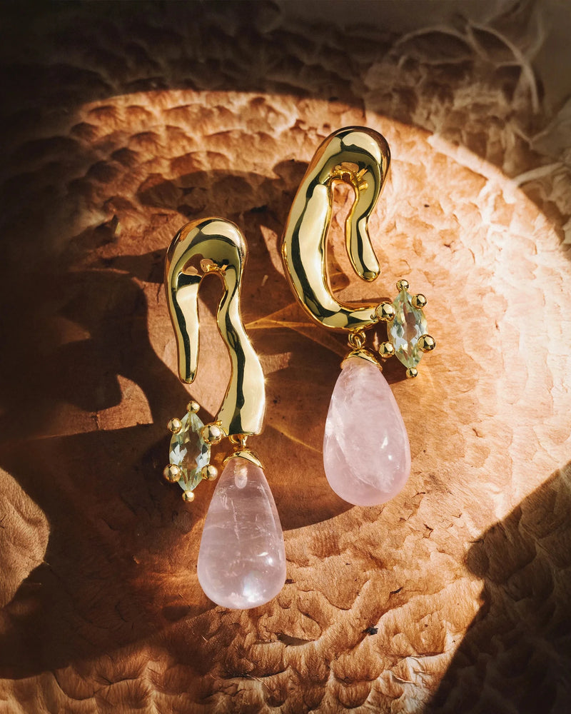 Awe Inspired Earrings Earring - CS - Teardrop Linear Large