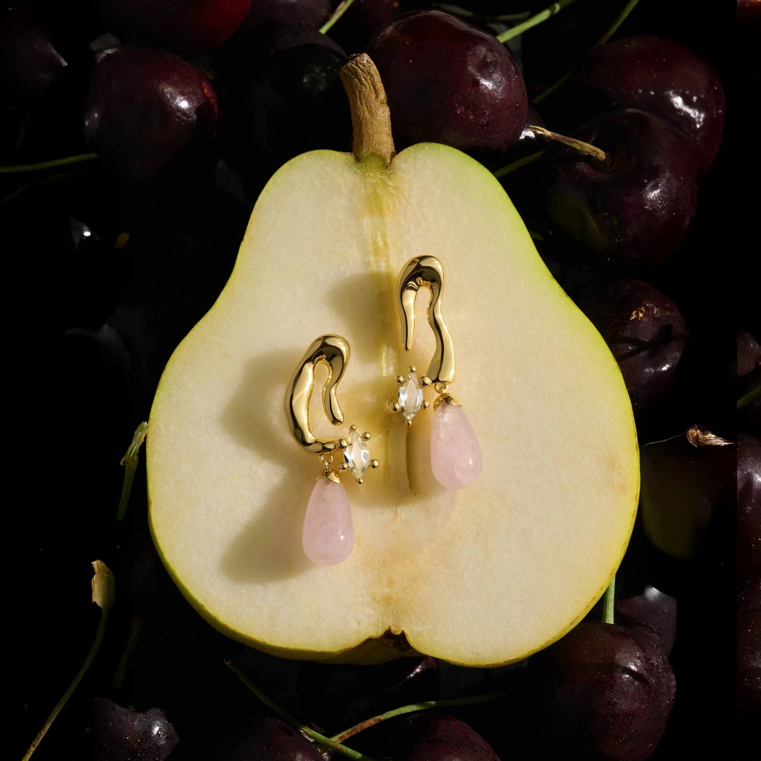 Awe Inspired Earrings Earring - CS - Teardrop Linear Small