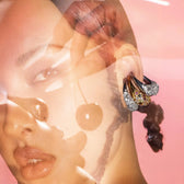 Awe Inspired Earrings Encrusted Abstract Ear Cuff