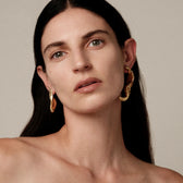 Awe Inspired Earrings Encrusted Abstract Earrings