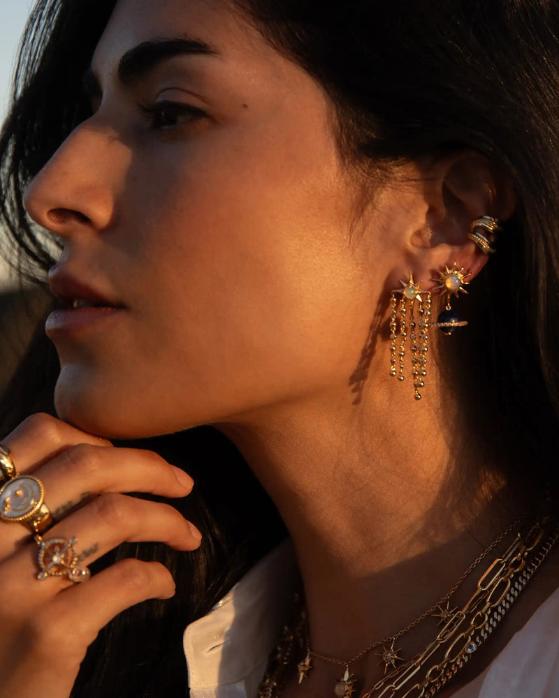 Awe Inspired Earrings Falling Star Earrings