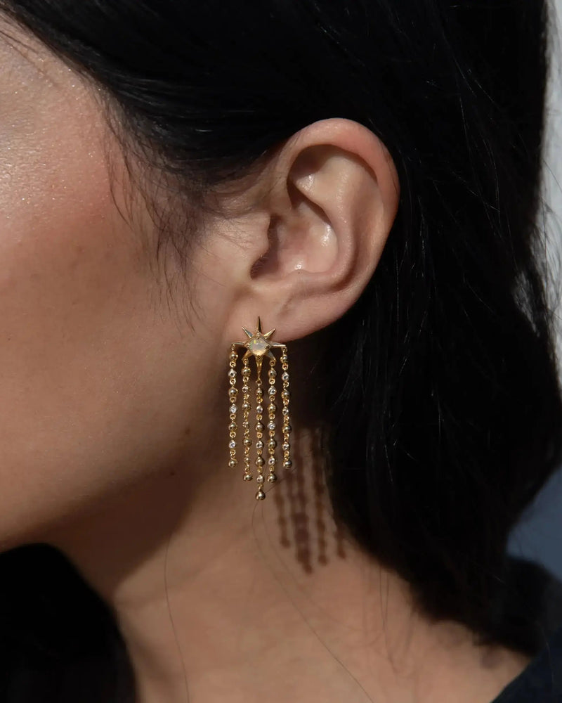 Awe Inspired Earrings Falling Star Earrings