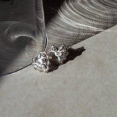 Awe Inspired Earrings Gemstone Radiant Heart Studs