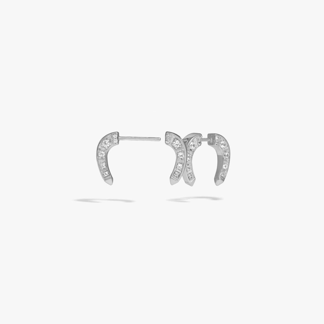 Awe Inspired Earrings Horseshoe Bypass Earring