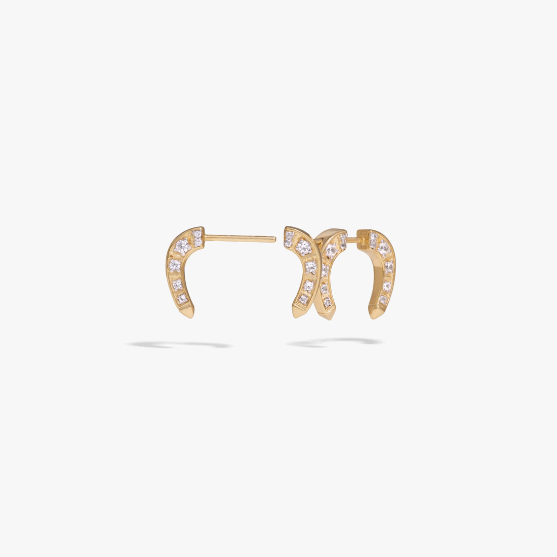 Awe Inspired Earrings Horseshoe Bypass Earring