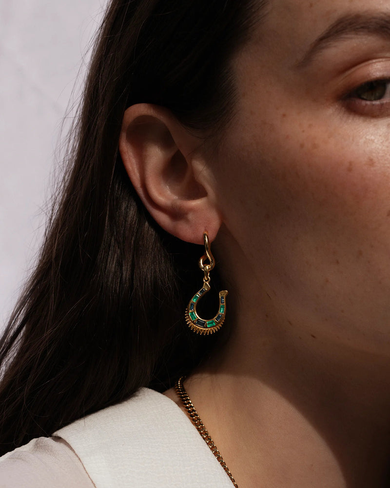 Awe Inspired Earrings Lucky Charm Earrings