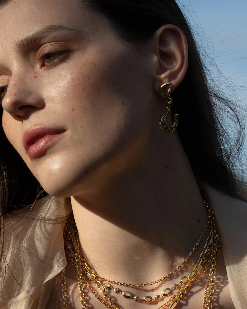 Awe Inspired Earrings Lucky Charm Earrings