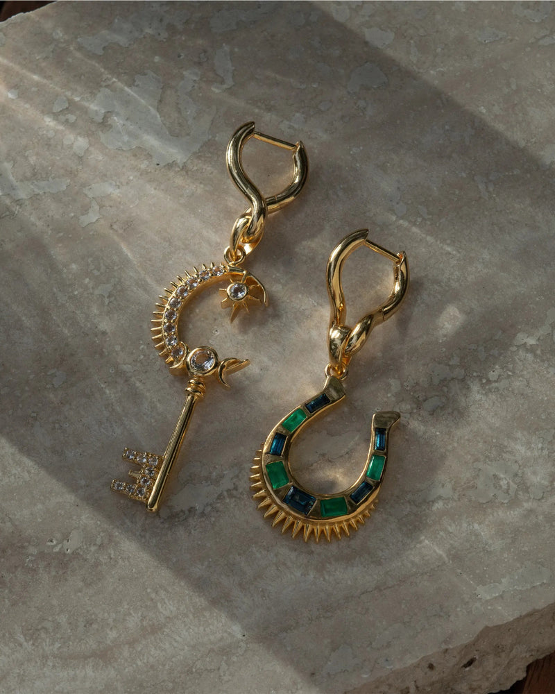 Awe Inspired Earrings Lucky Charm Earrings