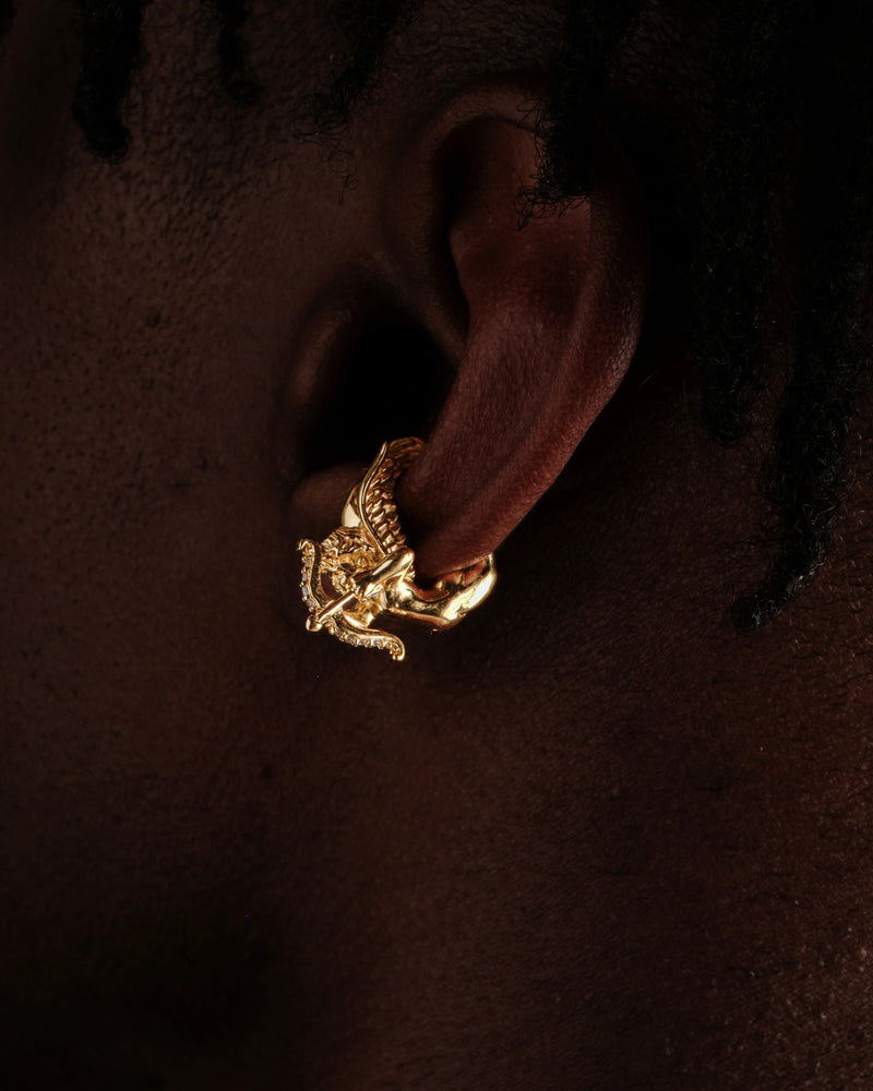Awe Inspired Earrings Men's Cupid Ear Cuff