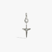 Awe Inspired Earrings Men's Flying Dagger Charm Earring