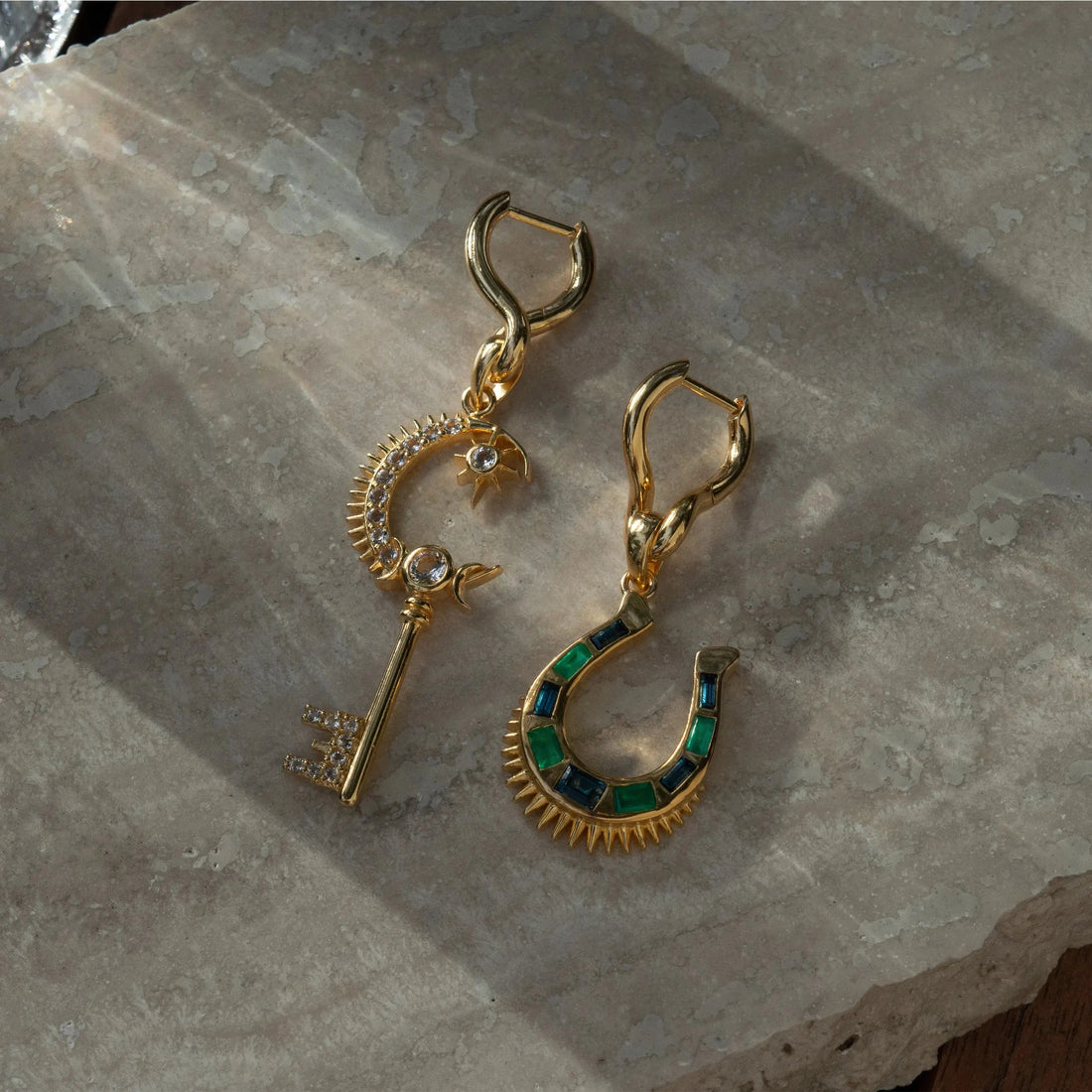 Awe Inspired Earrings Men's Horseshoe Collector Earring