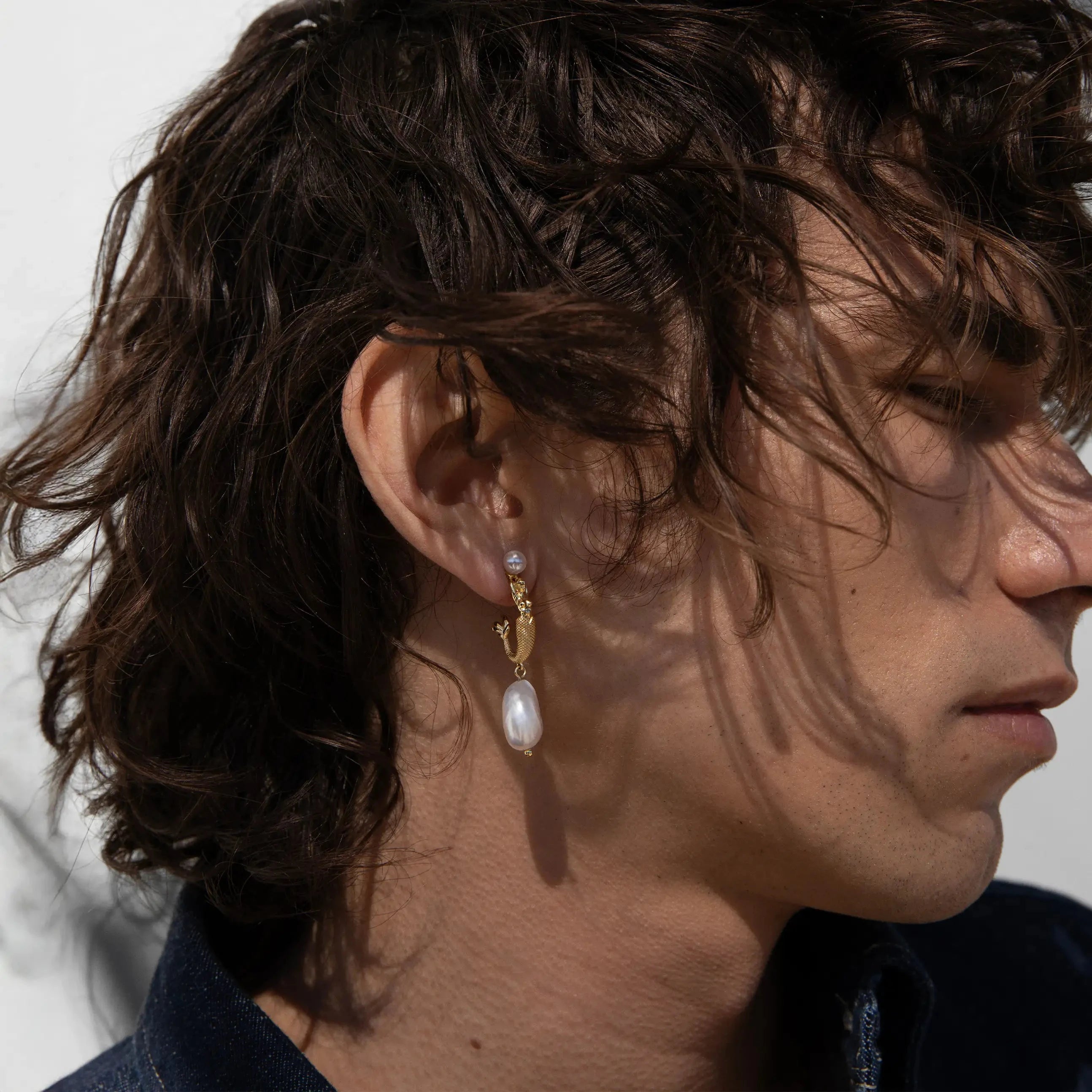 Awe Inspired Earrings Men's Sea Siren Earring