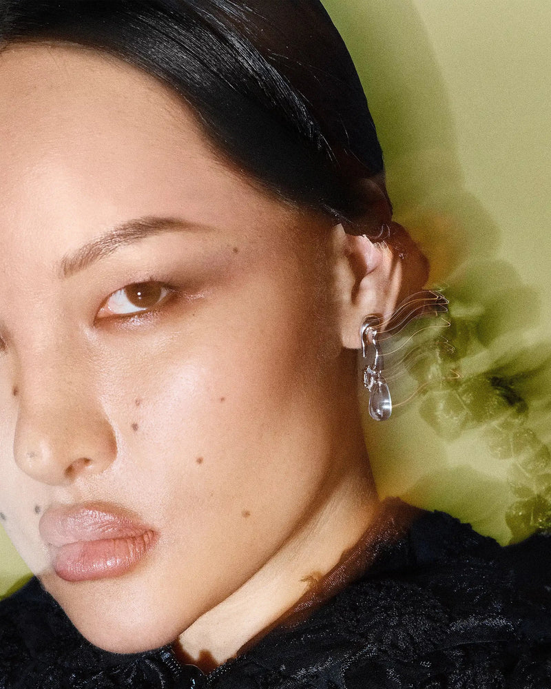 Awe Inspired Earrings Mini Petal Drop Earrings