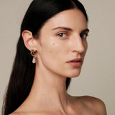 Awe Inspired Earrings Mini Petal Drop Earrings