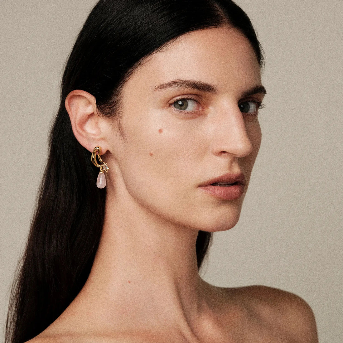 Awe Inspired Earrings Mini Petal Drop Earrings