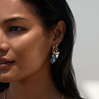 Awe Inspired Earrings Molten Shark Tooth Earring Set