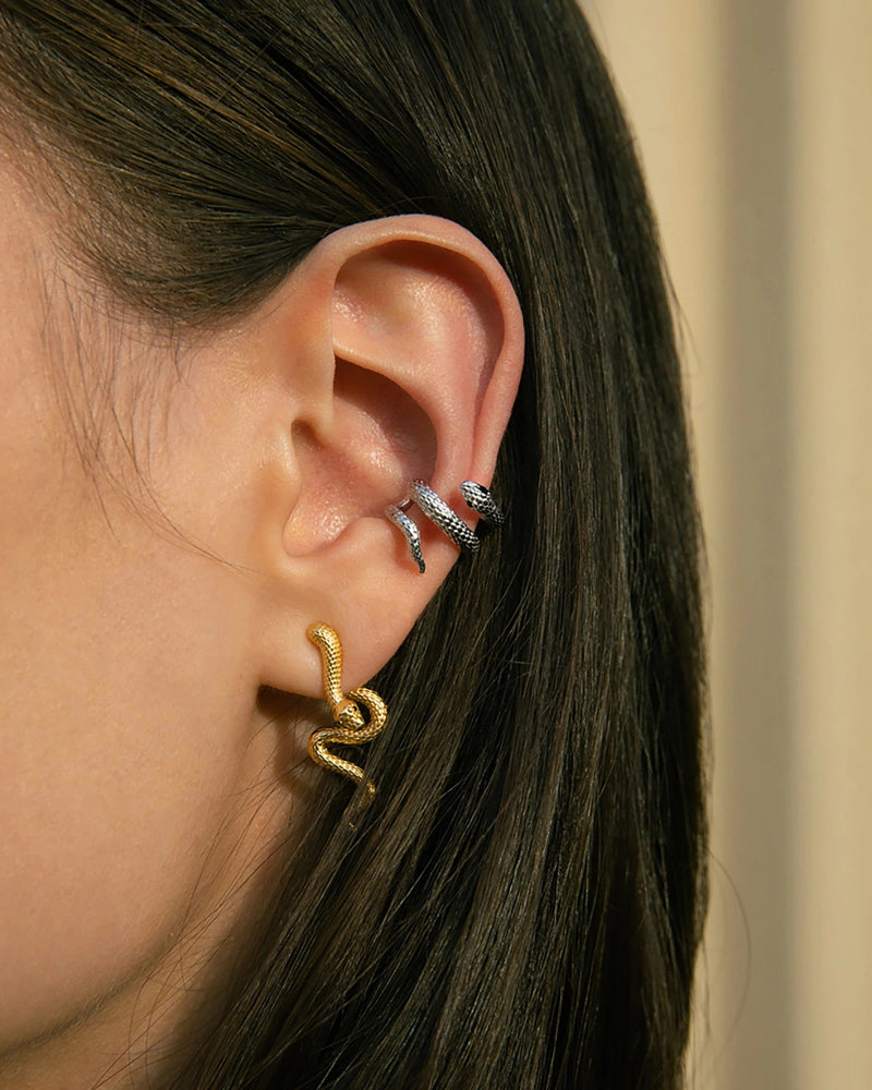 Awe Inspired Earrings Mystic Serpent Cascade Earrings