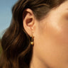 Awe Inspired Earrings Opal Solar Huggies