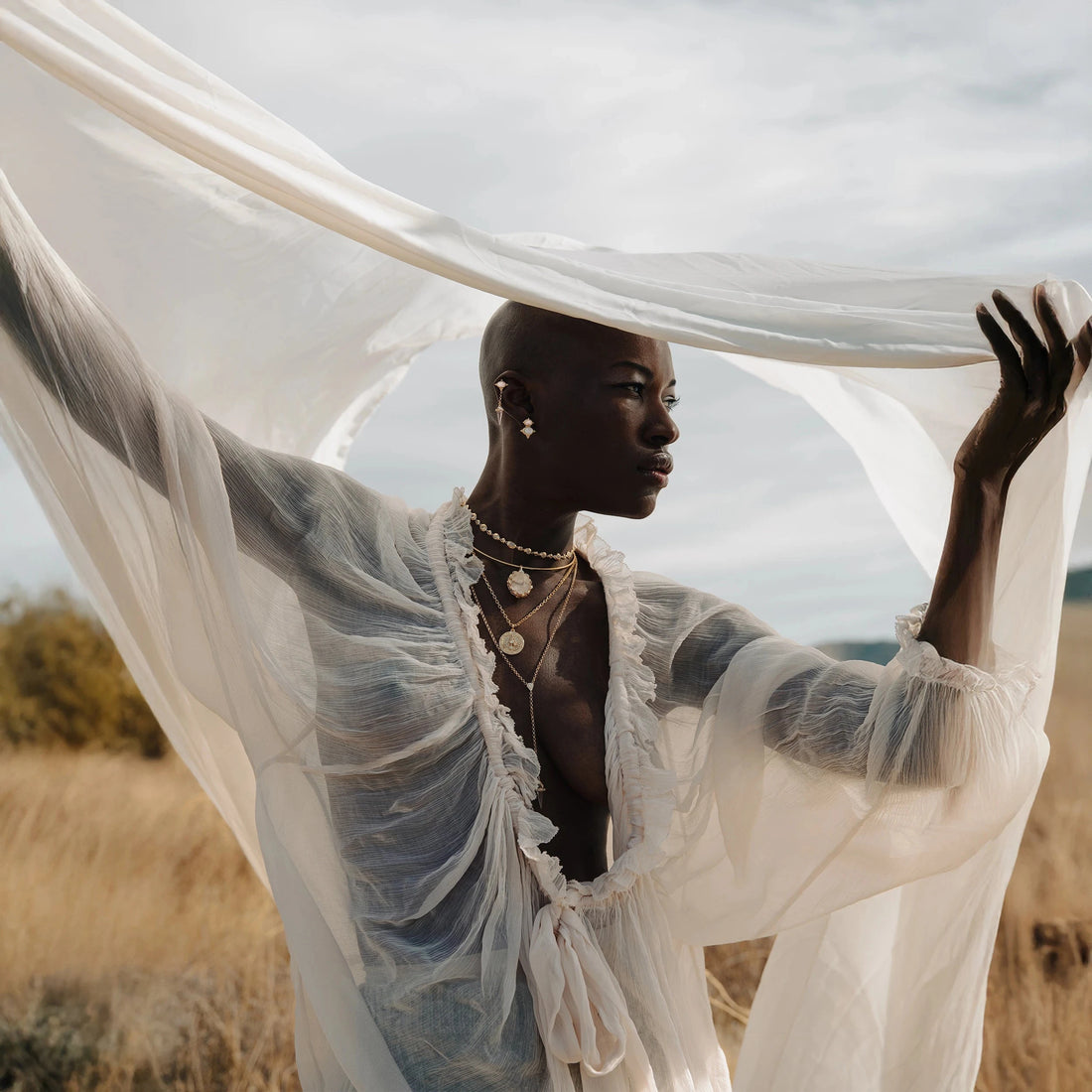 Awe Inspired Earrings Oracle Drop Studs