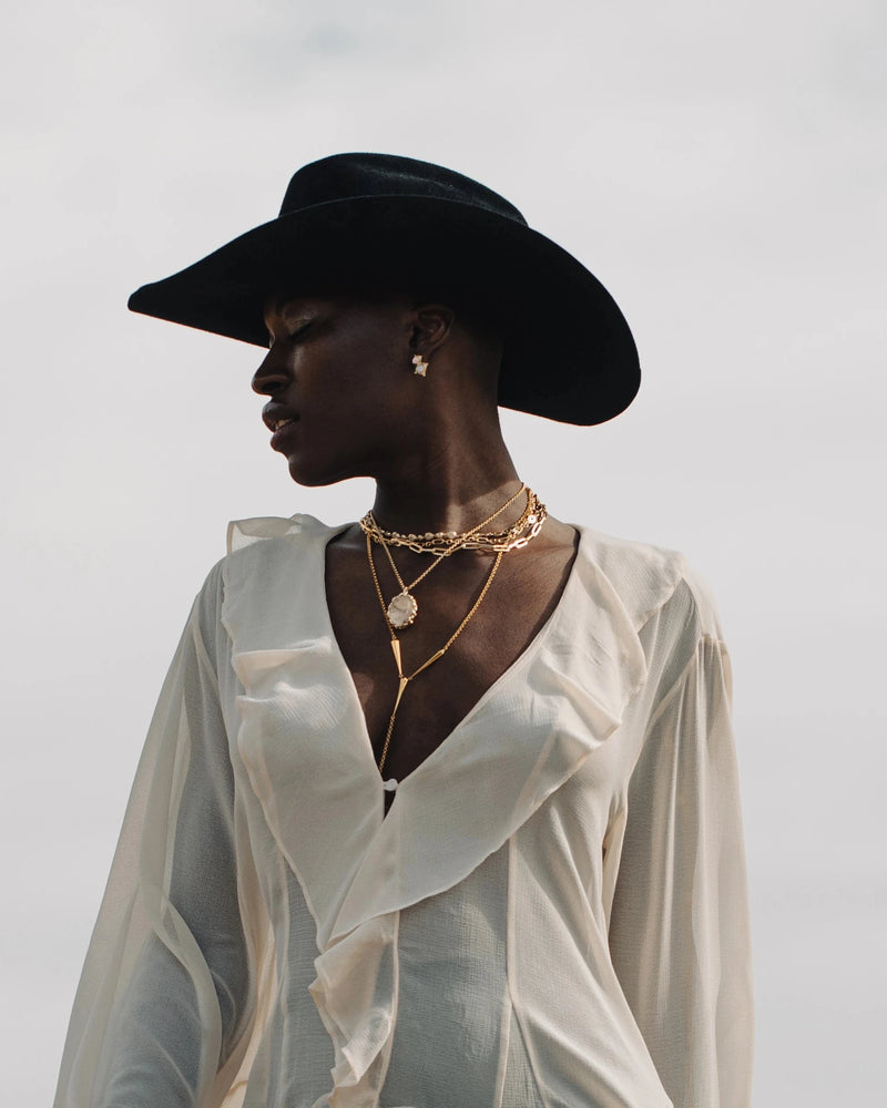 Awe Inspired Earrings Oracle Drop Studs