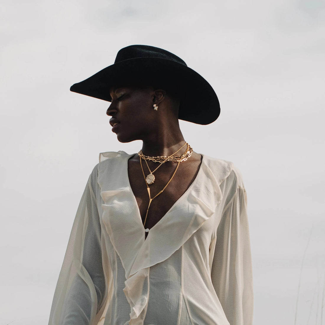 Awe Inspired Earrings Oracle Drop Studs