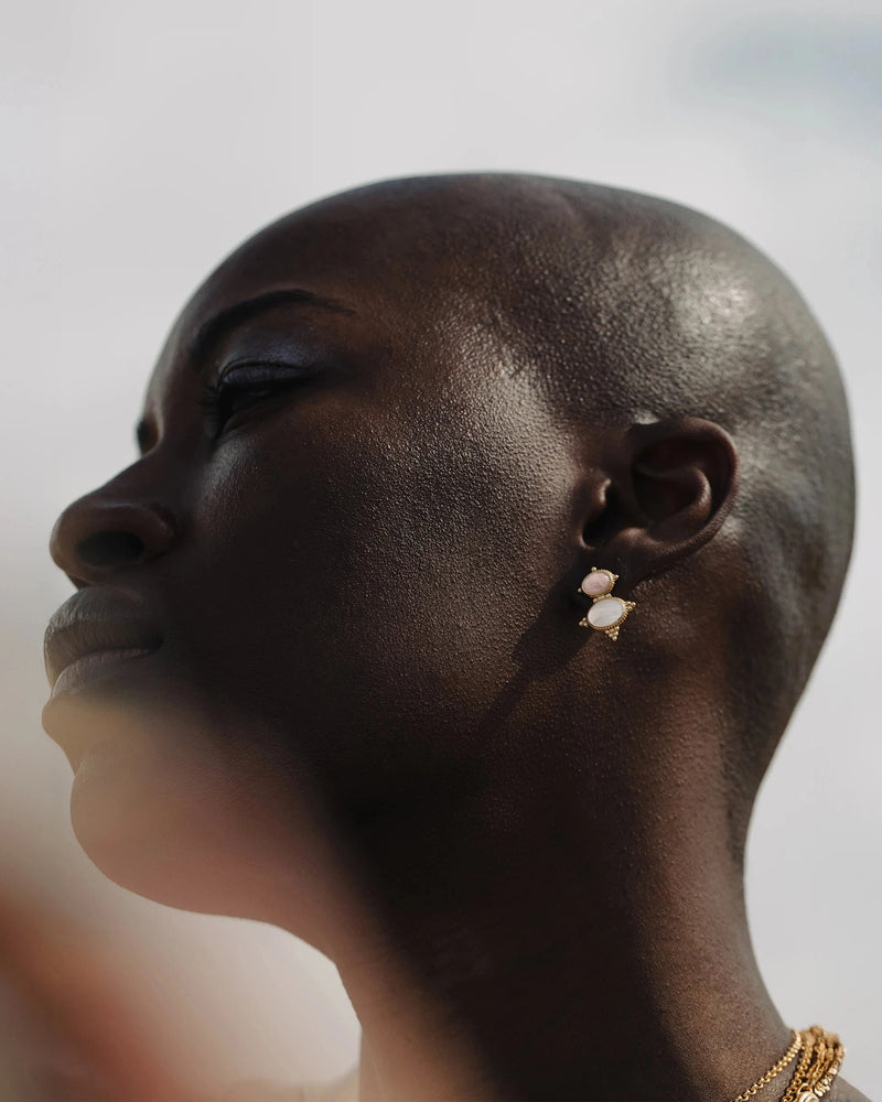 Awe Inspired Earrings Oracle Drop Studs