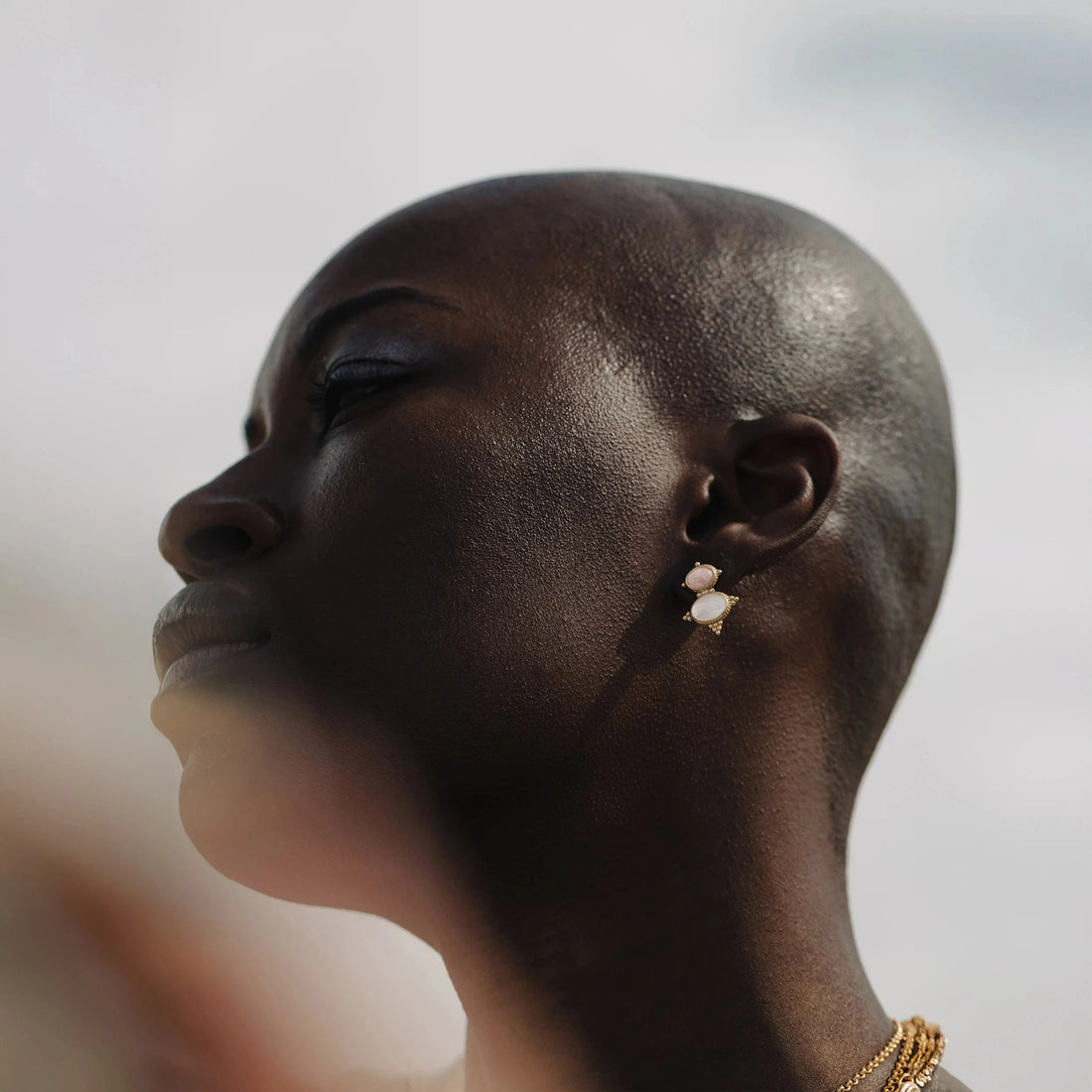 Awe Inspired Earrings Oracle Drop Studs