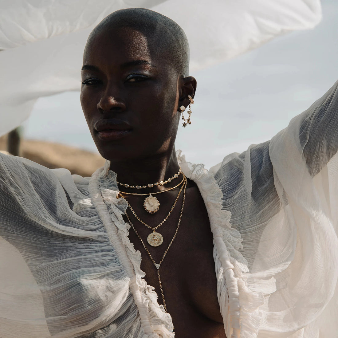 Awe Inspired Earrings Oracle Ear Swag