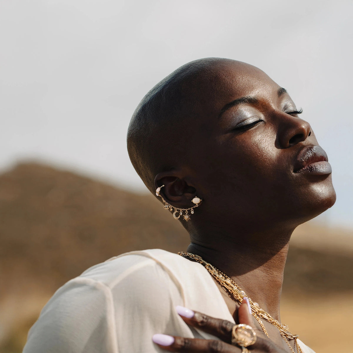 Awe Inspired Earrings Oracle Ear Swag