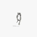 Awe Inspired Earrings Oxidized 925 Sterling Silver / single right Snake Wrap Earring