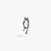 Awe Inspired Earrings Oxidized 925 Sterling Silver / single right Snake Wrap Earring