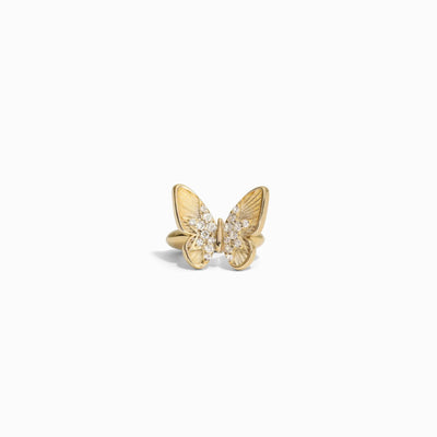 Awe Inspired Earrings Pavé Butterfly Ear Cuff