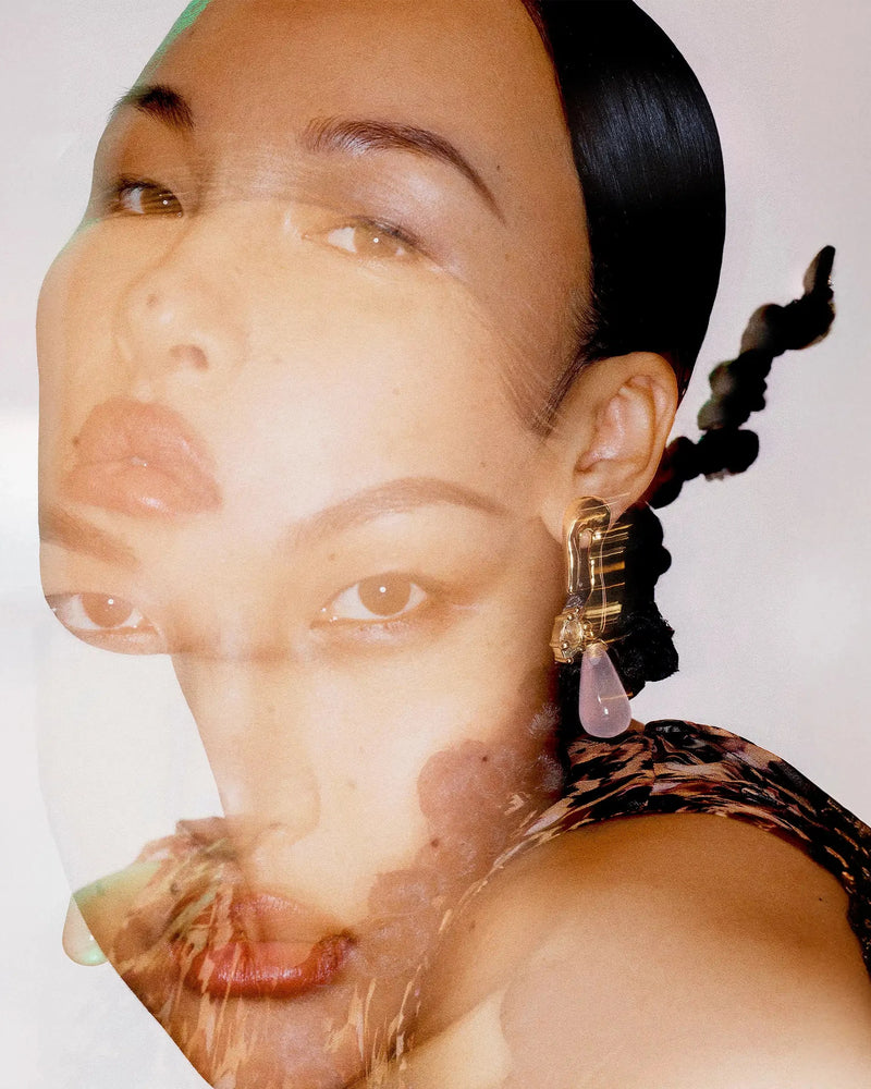 Awe Inspired Earrings Petal Drop Earrings